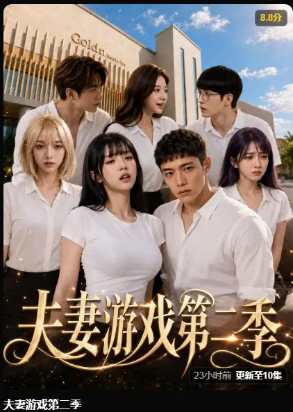 《夫妻游戏第二季》黄果AI短剧高清无广告在线观看-5对夫妻庄园公开做选择百万奖金试探人性-夫妻游戏完整版免费播放